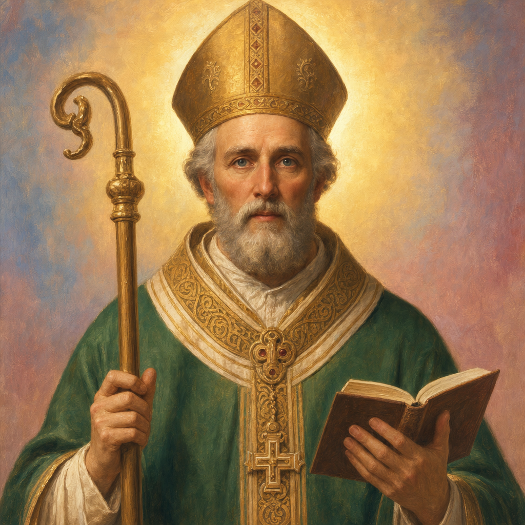 Portrait of St. Eleutherius of Tournai