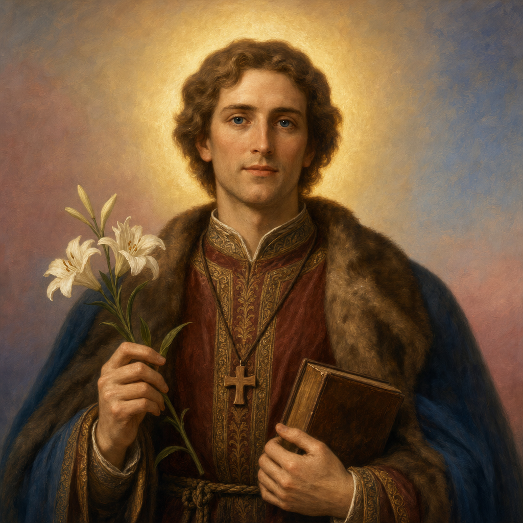 Portrait of St. Elzéar of Sabran