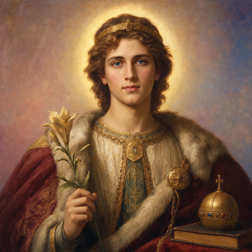 Portrait of St. Emeric of Hungary