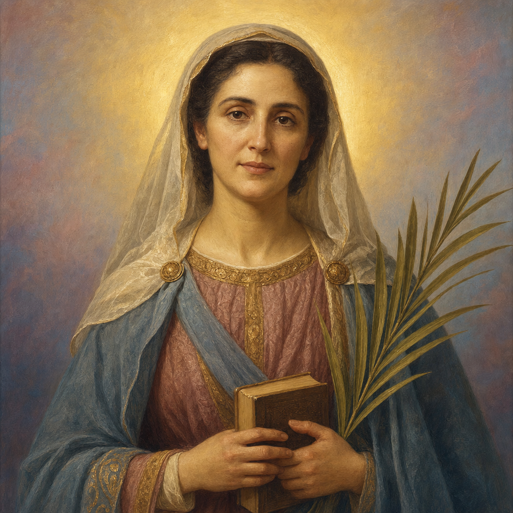 Portrait of St. Emiliana