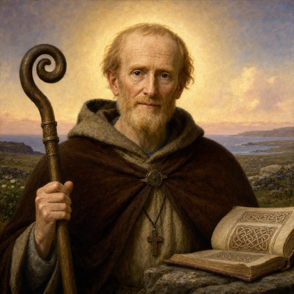 Portrait of St. Enda
