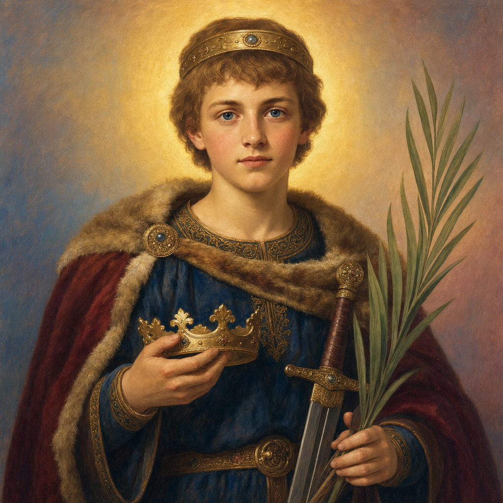 Portrait of St. Ethelbert of East Anglia