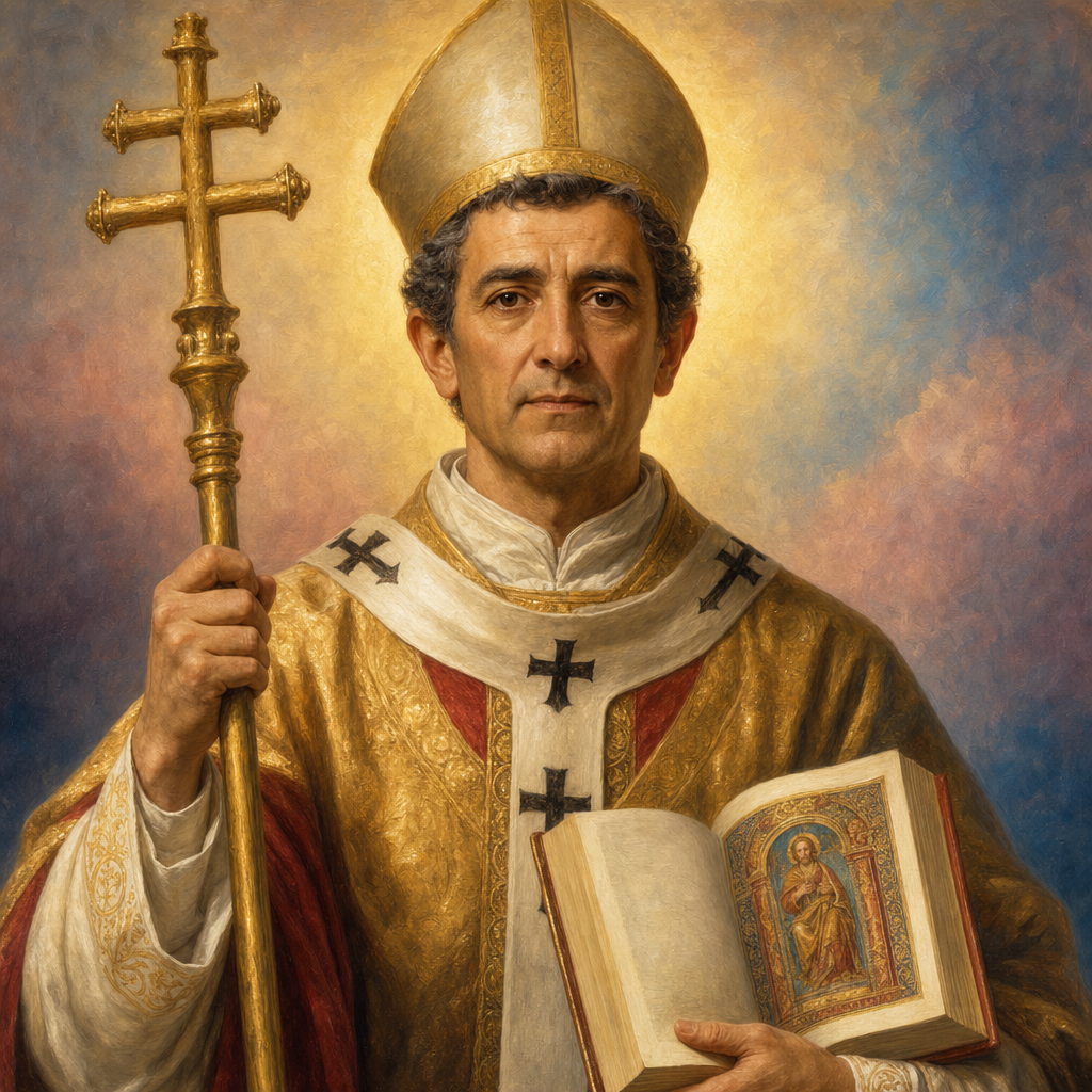 Portrait of St. Eugene I