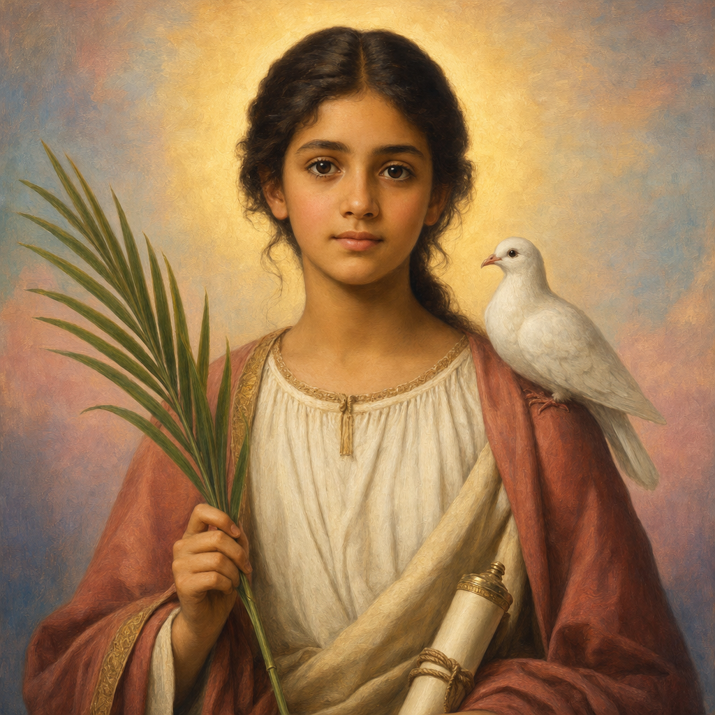 Portrait of St. Eulalia of Mérida