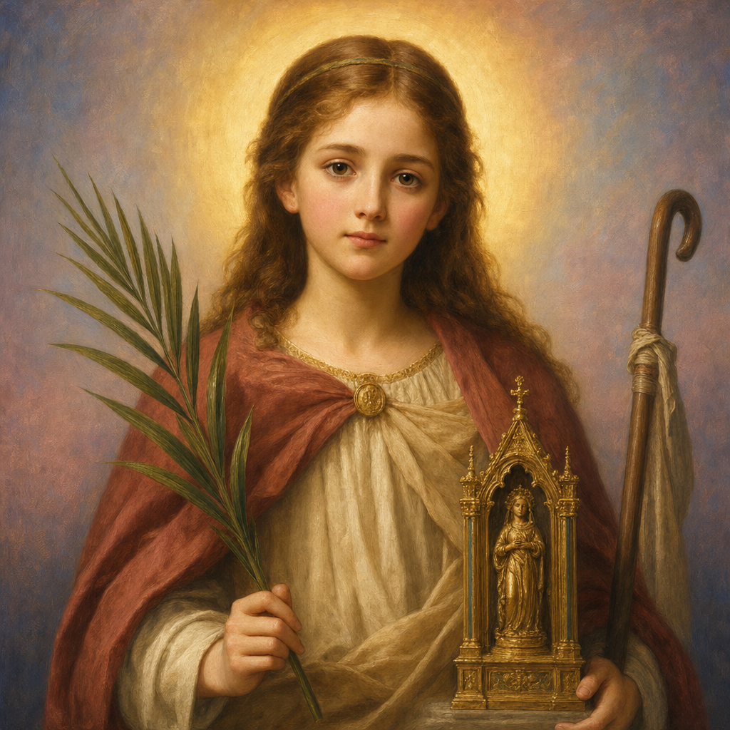 Portrait of St. Faith