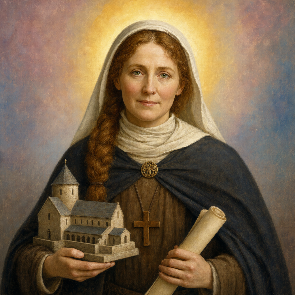 Portrait of St. Fanchea