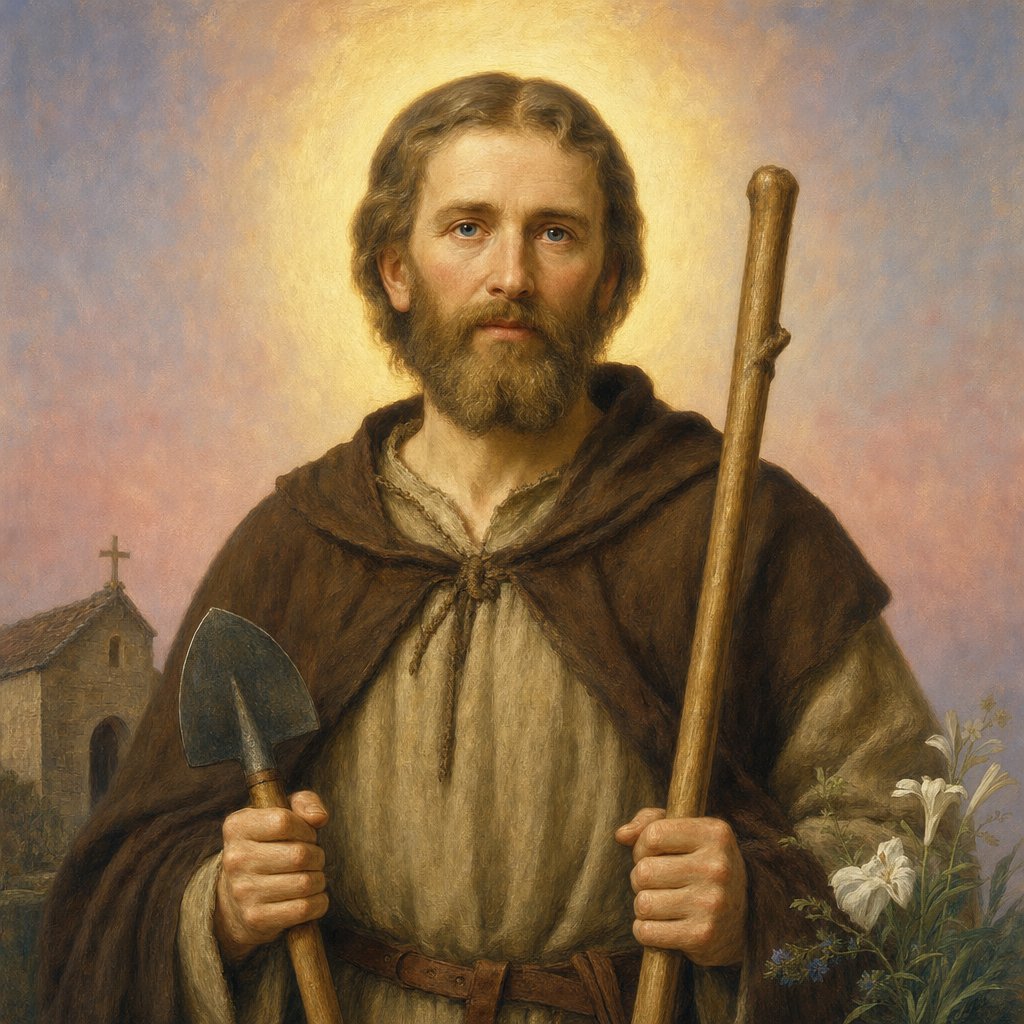 Portrait of St. Fiacre