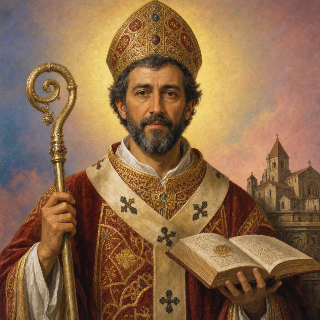 Portrait of St. Fructuosus of Braga