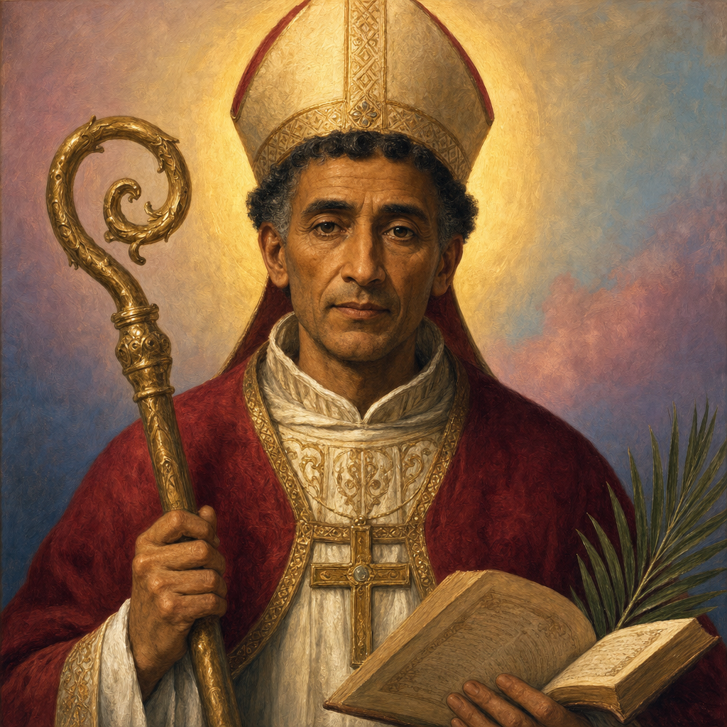 Portrait of St. Fulgentius of Ruspe
