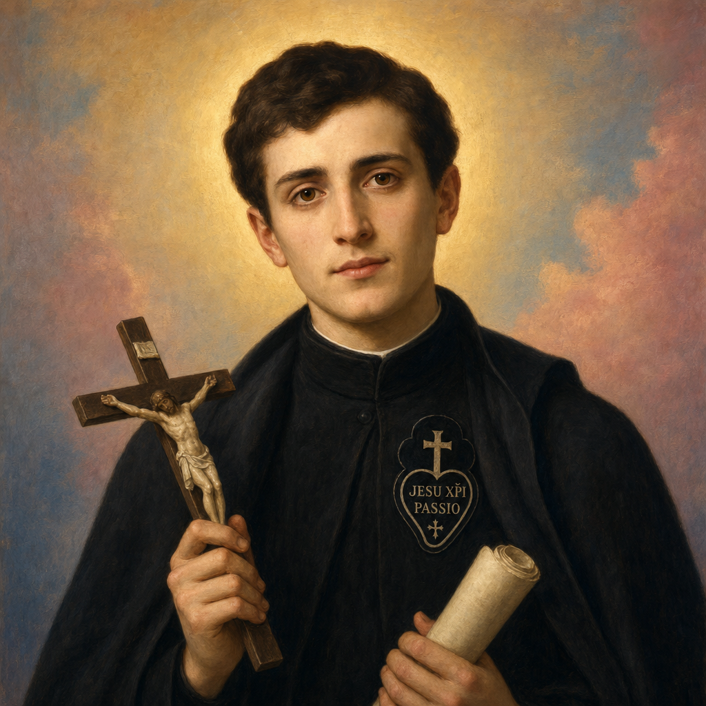 Portrait of St. Gabriel of Our Lady of Sorrows