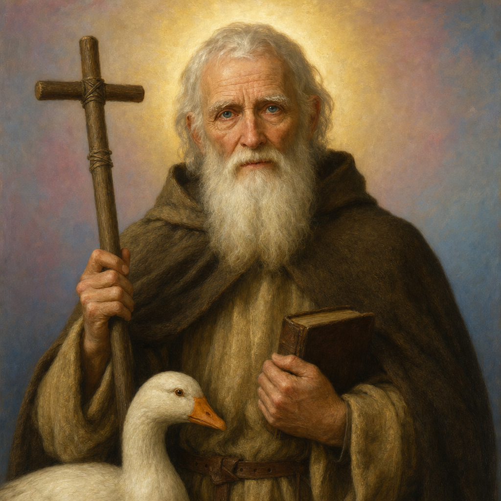 Portrait of St. Gall