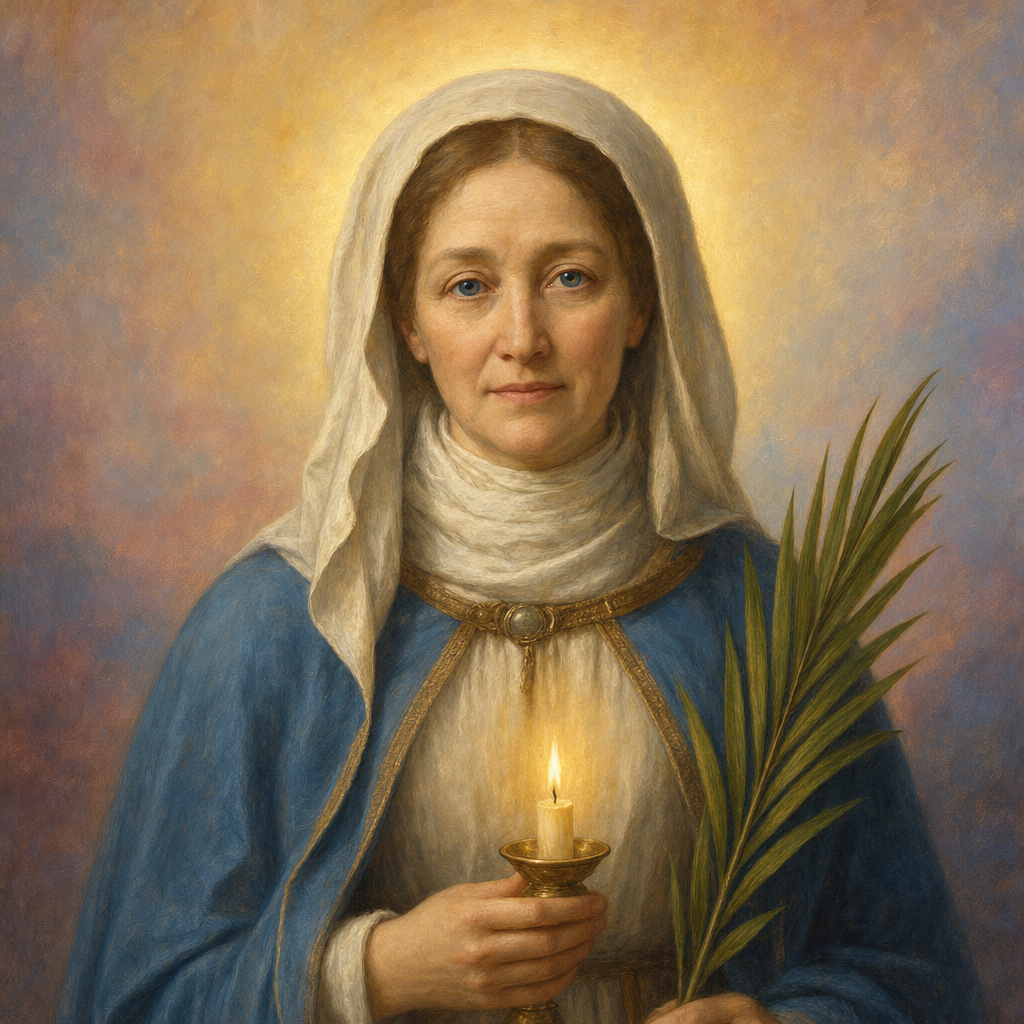 Portrait of St. Gudula
