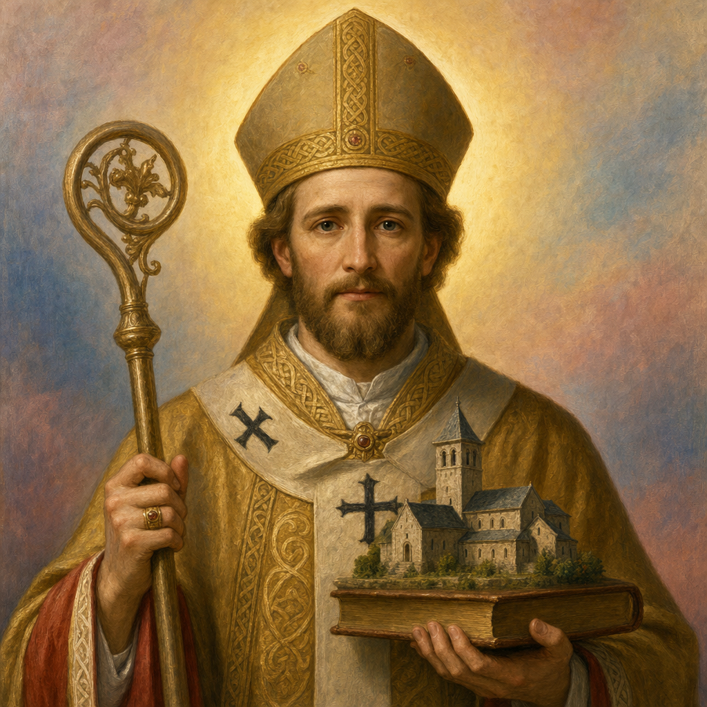 Portrait of St. Haduin