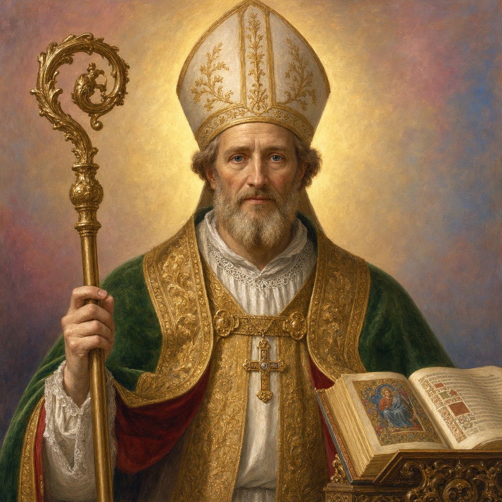 Portrait of St. Hadulph