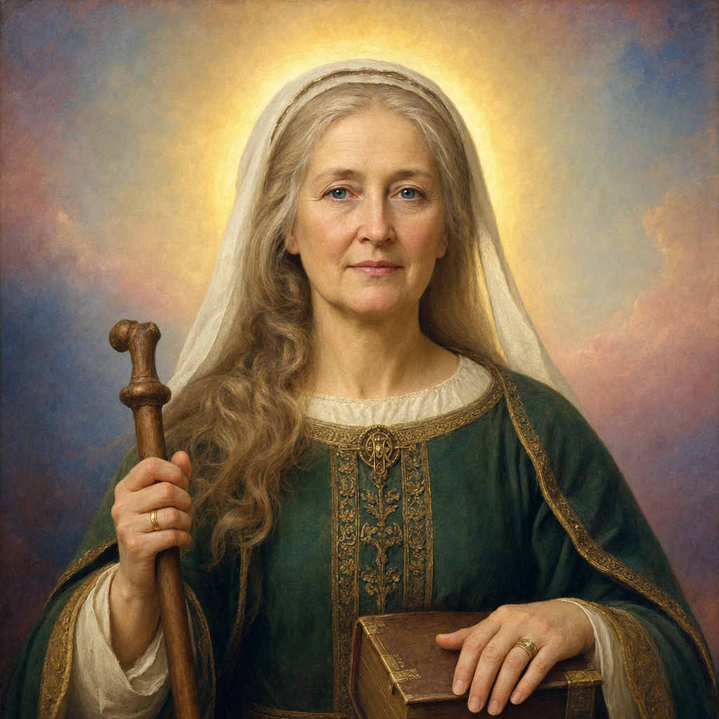 Portrait of St. Helena of Skövde