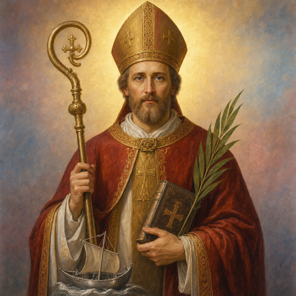 Portrait of St. Henrik of Finland
