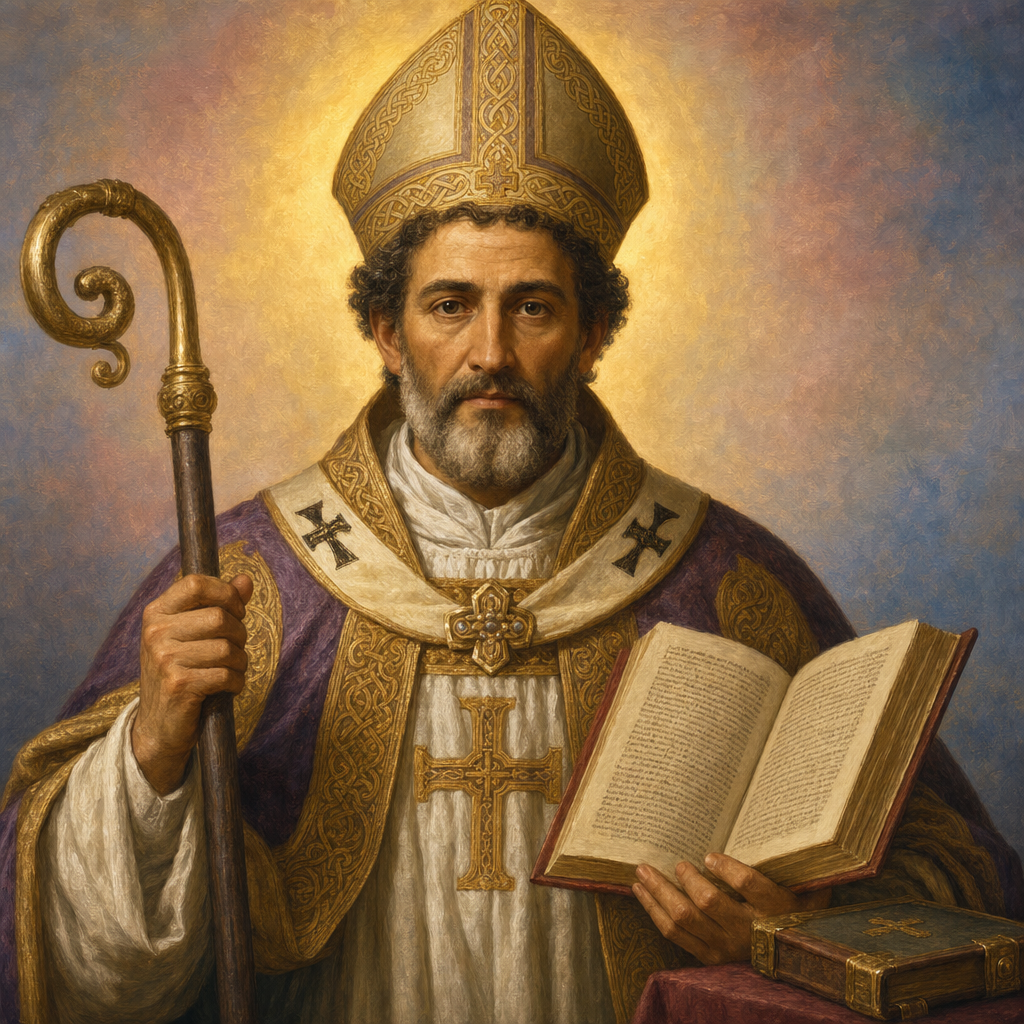 Portrait of St. Hilary of Poitiers