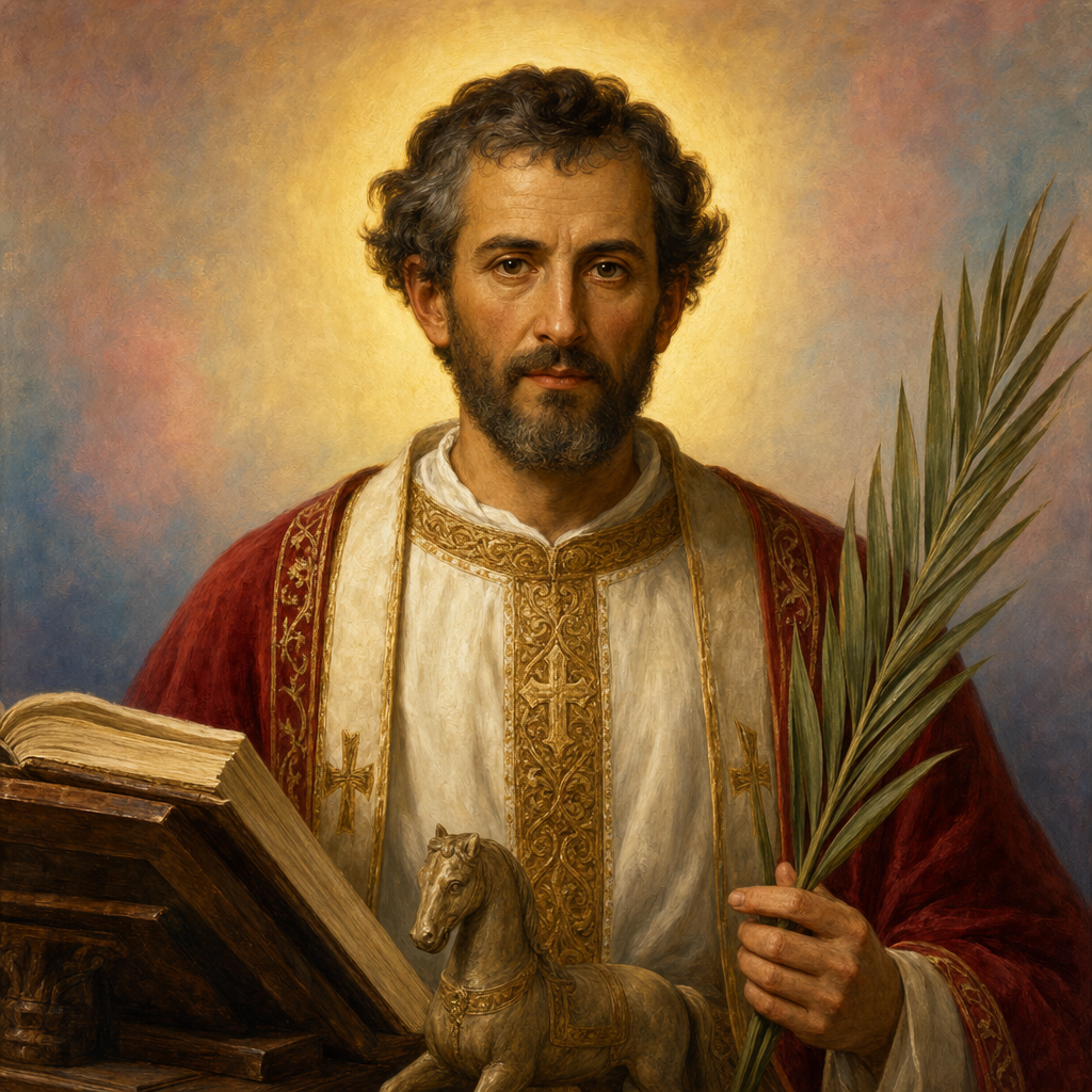 Portrait of St. Hippolytus of Rome
