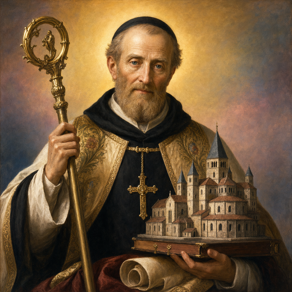 Portrait of St. Hugh of Cluny