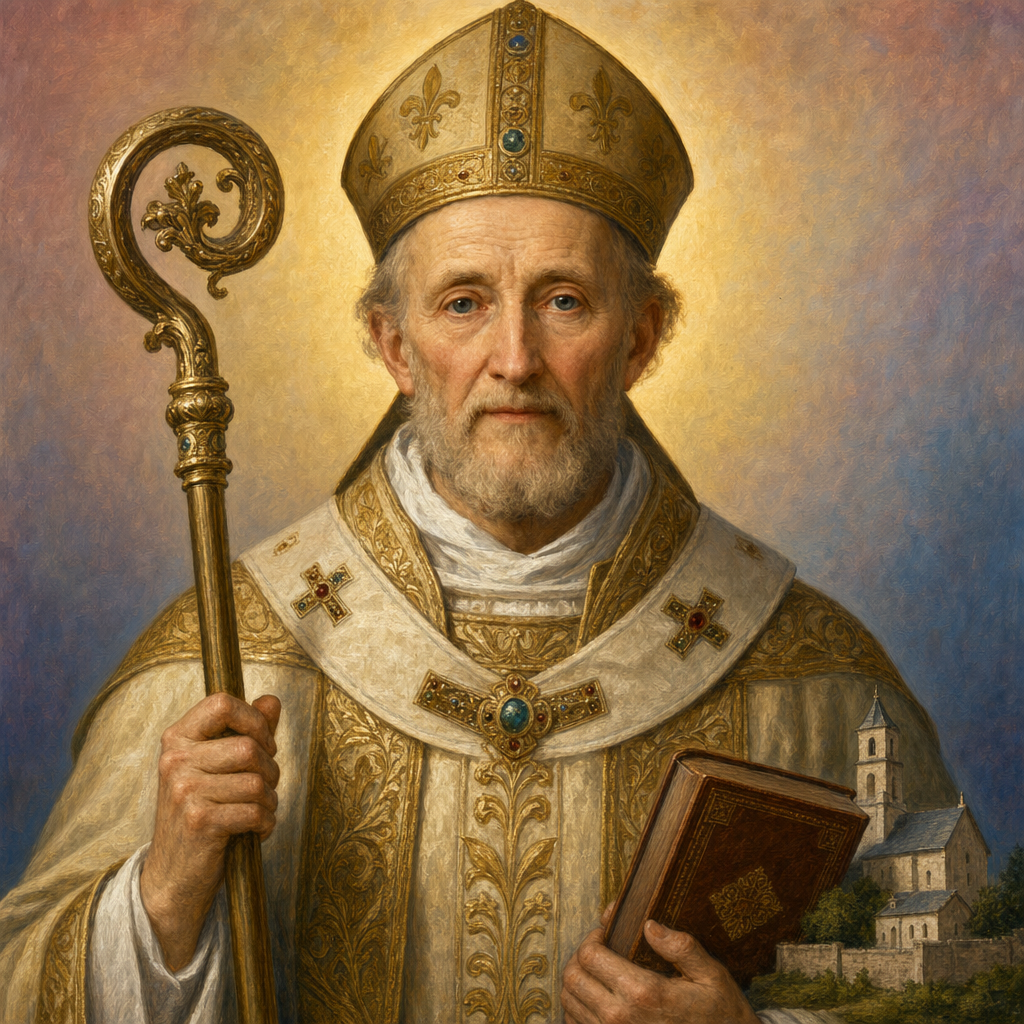 Portrait of St. Hugh of Grenoble
