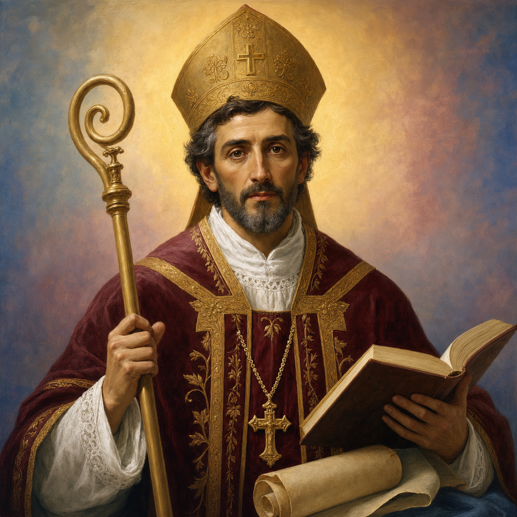 Portrait of St. Irenaeus of Lyon