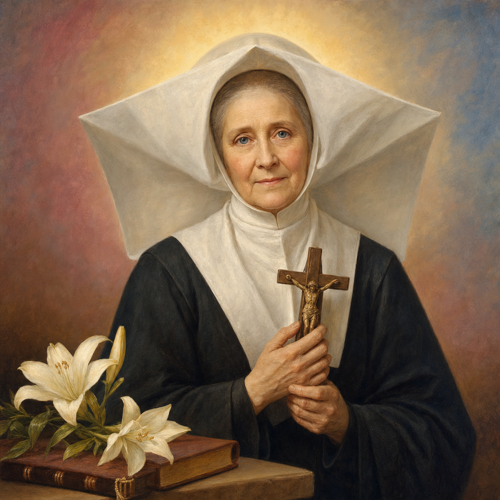 Portrait of St. Jane Frances de Chantal