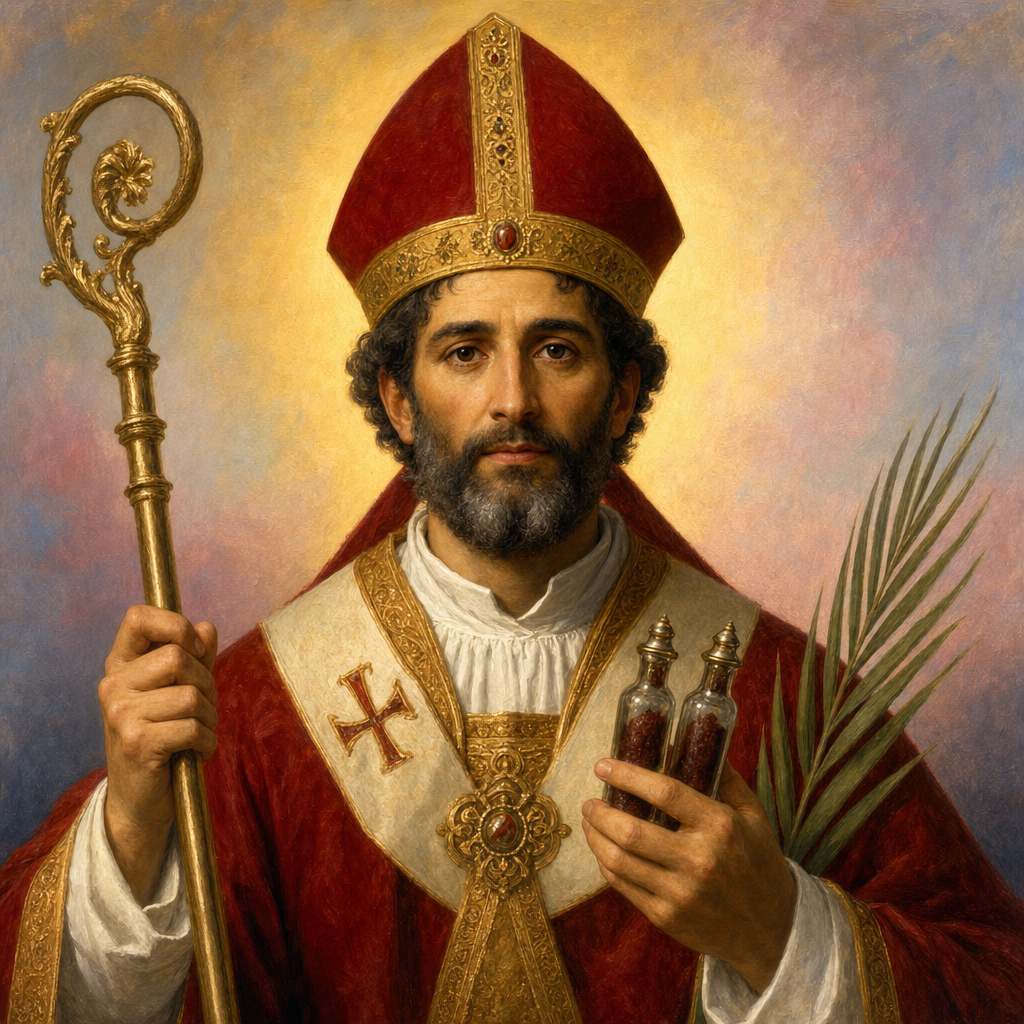 Portrait of St. Januarius