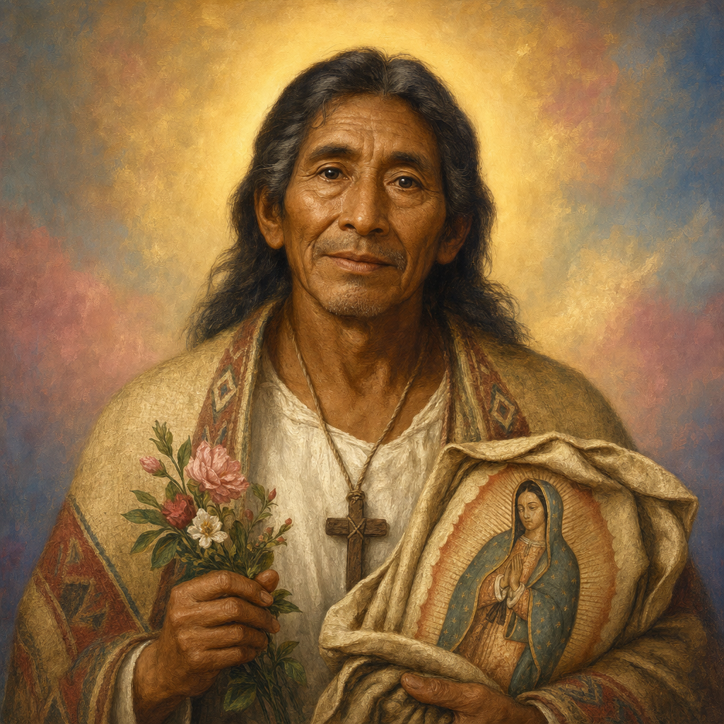 Portrait of St. Juan Diego Cuauhtlatoatzin