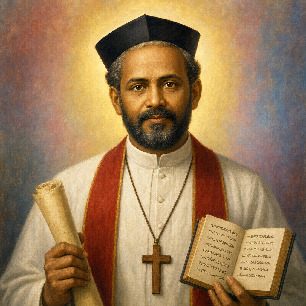 Portrait of St. Kuriakose Elias Chavara