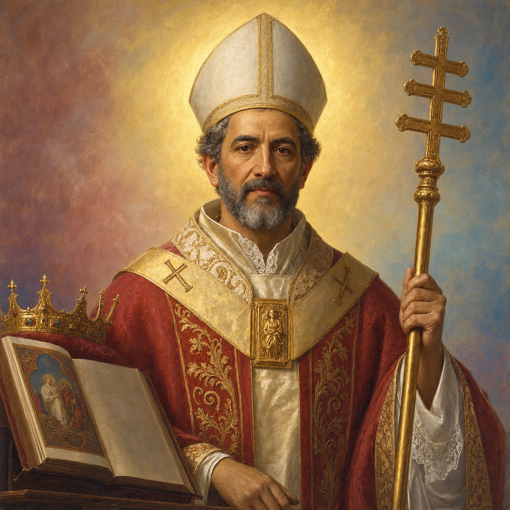 Portrait of St. Leo III