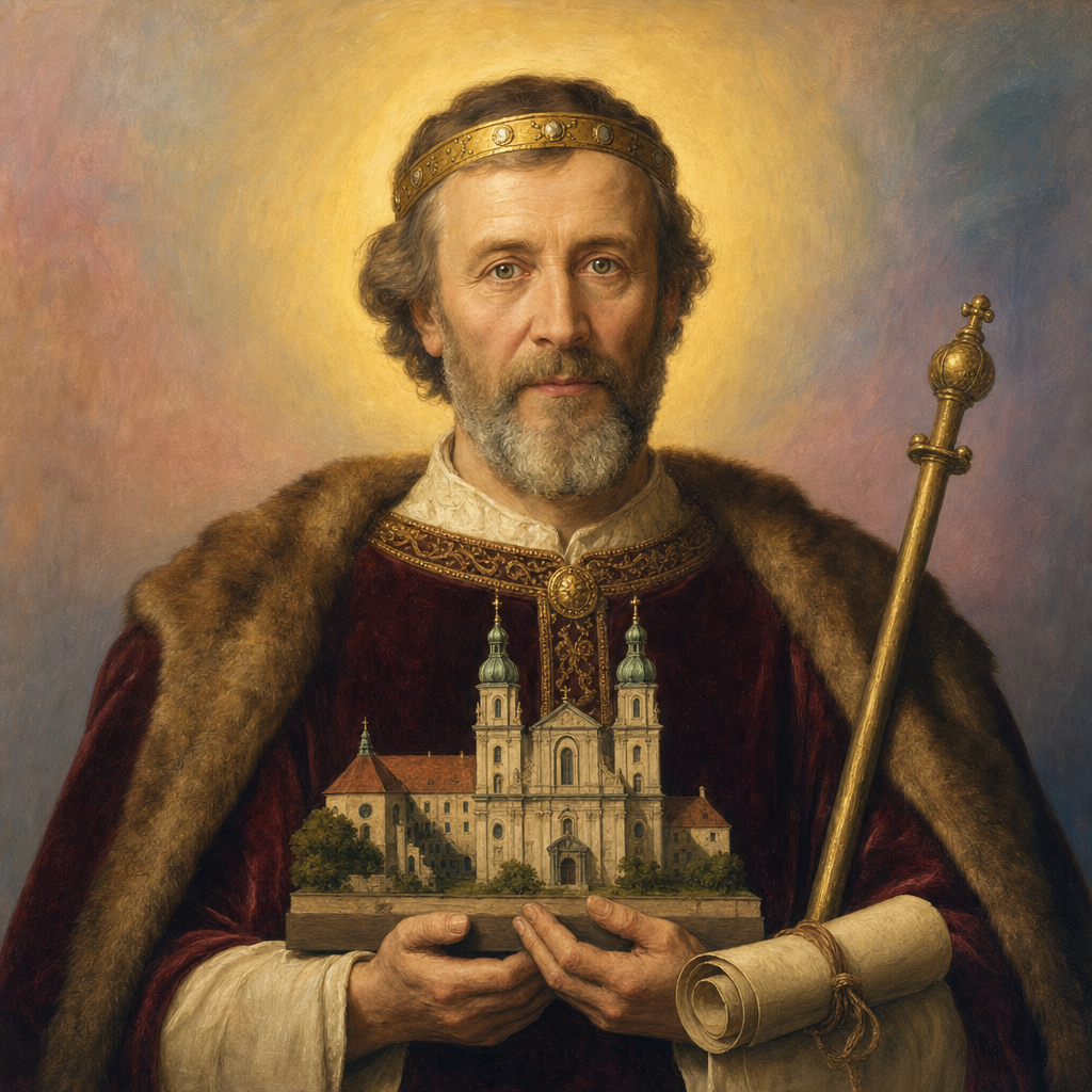 Portrait of St. Leopold III