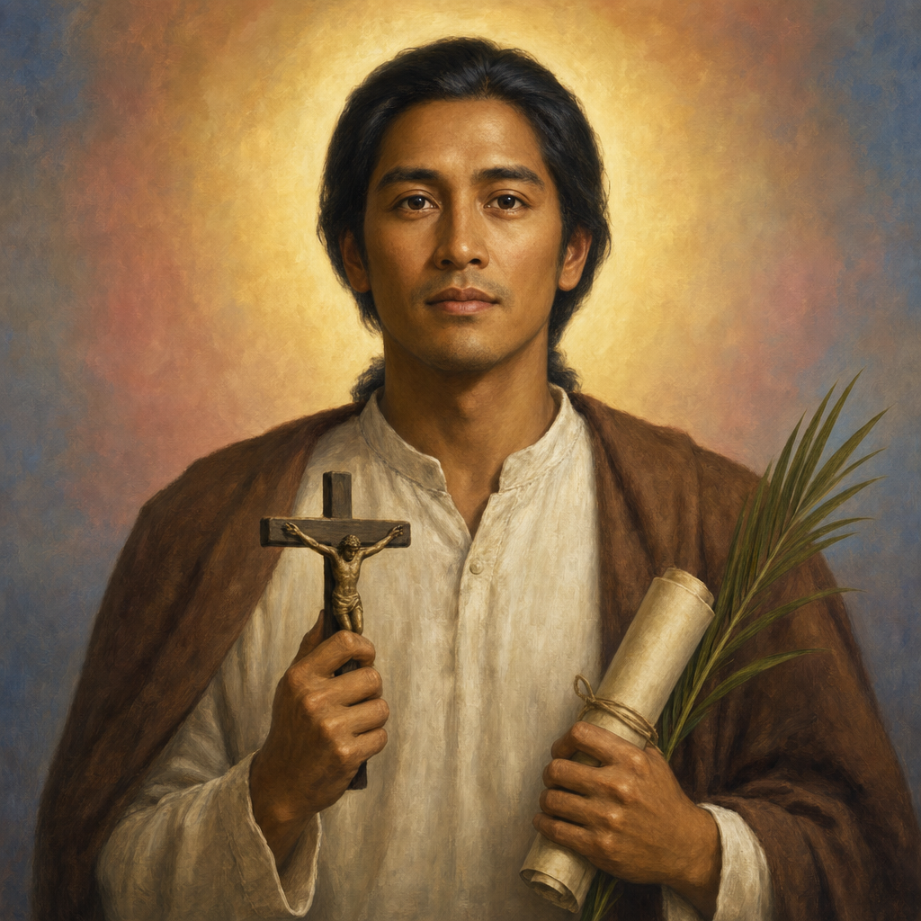 Portrait of St. Lorenzo Ruiz