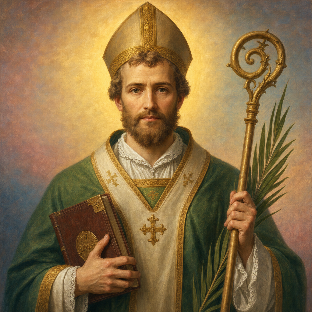 Portrait of St. Lucian of Beauvais