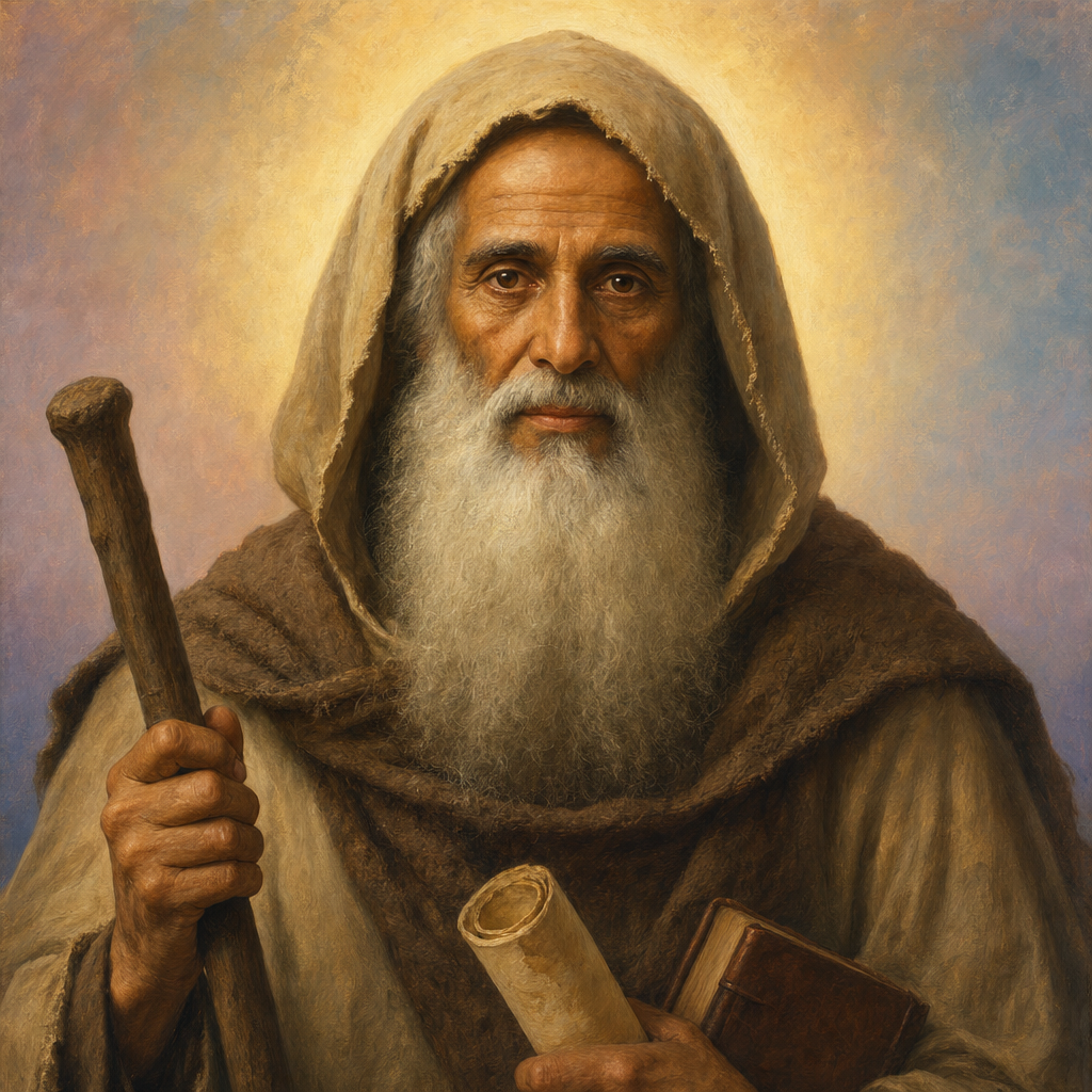 Portrait of St. Macarius of Alexandria