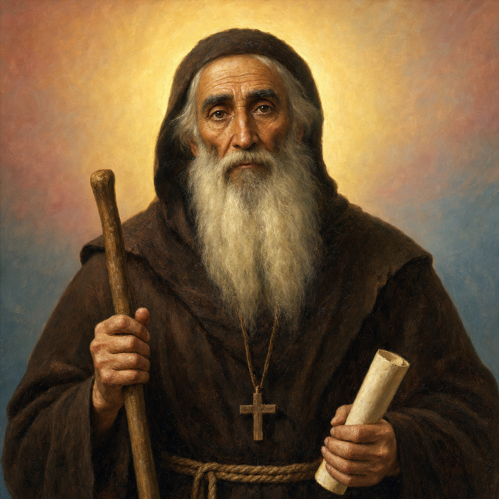 Portrait of St. Macarius the Great