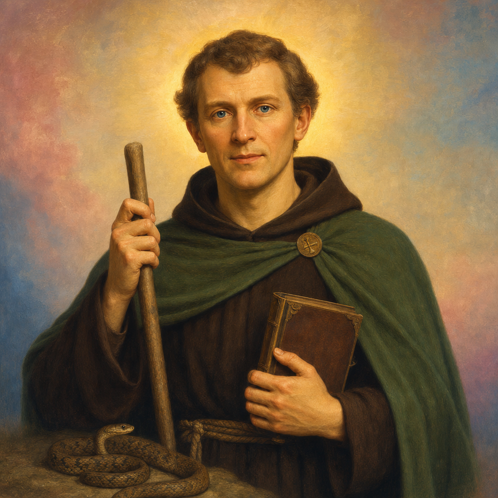 Portrait of St. Magnus of Füssen