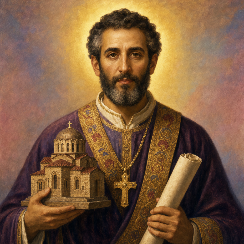 Portrait of St. Marcian