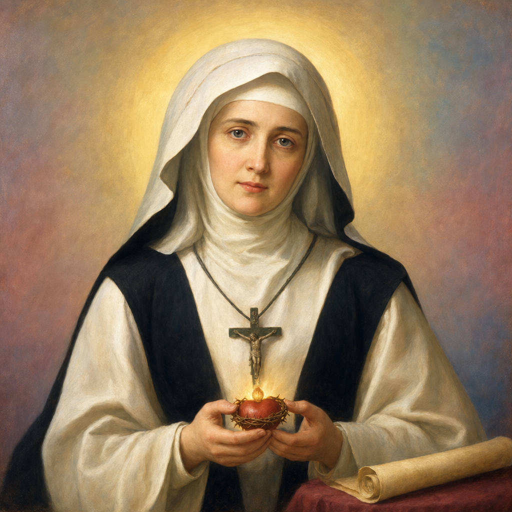 Portrait of St. Margaret Mary Alacoque