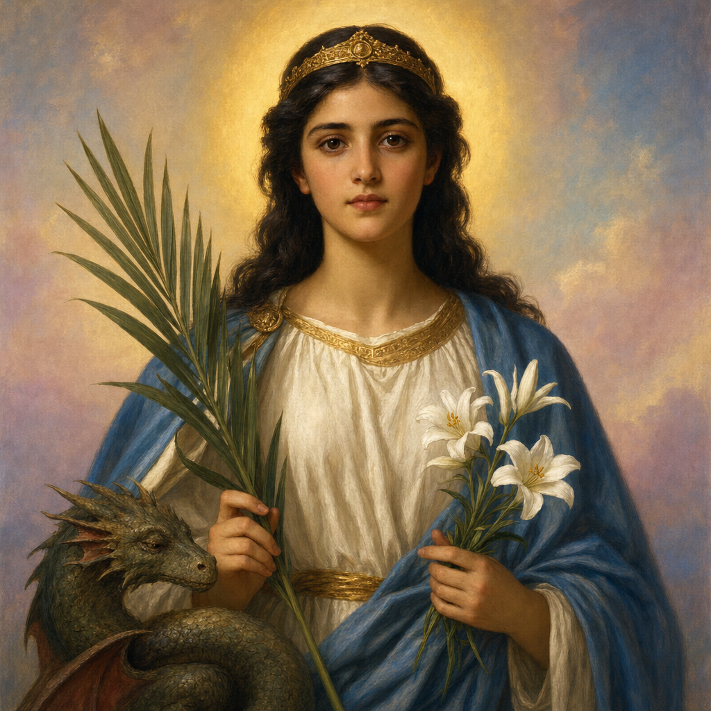 Portrait of St. Margaret of Antioch