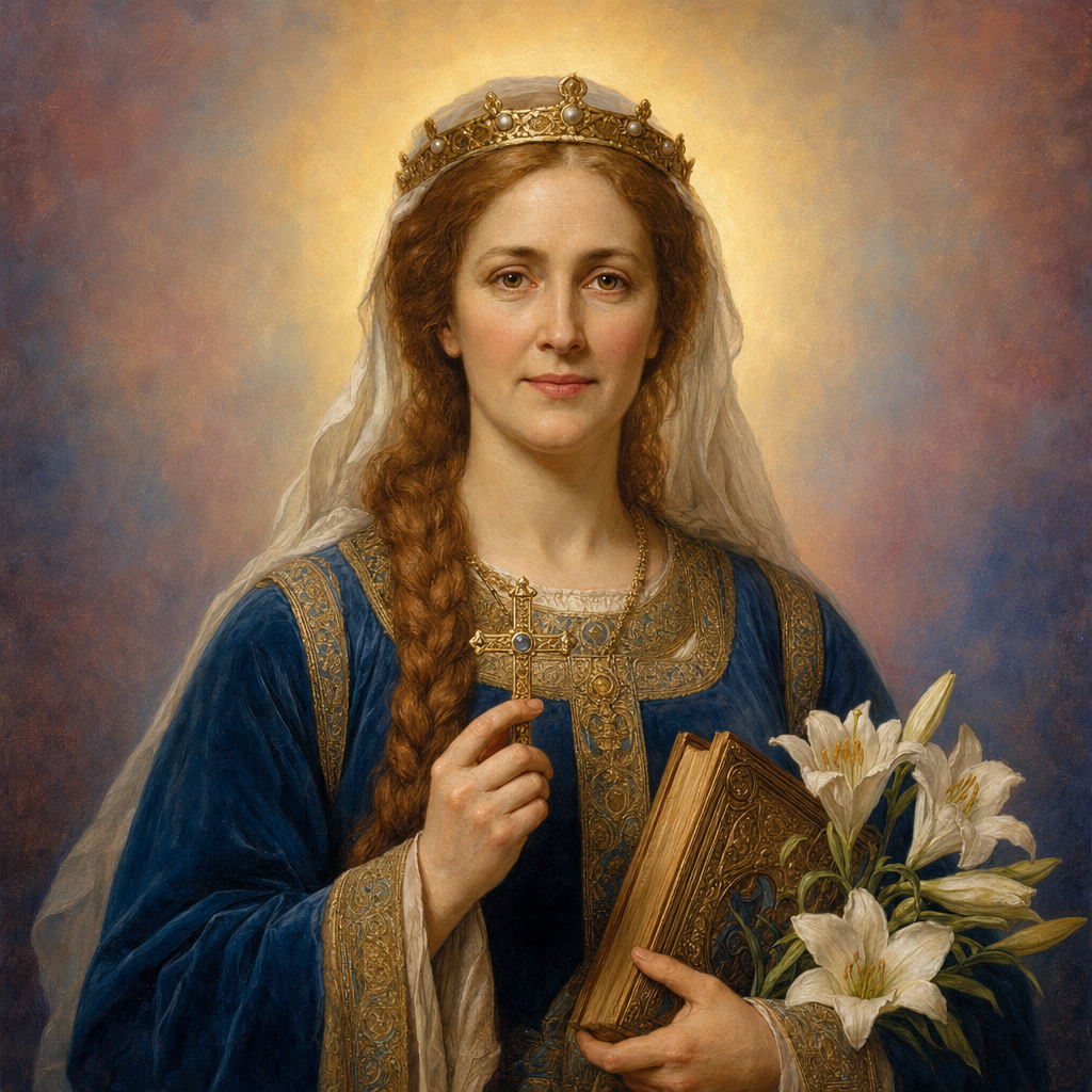 Portrait of St. Margaret of Scotland