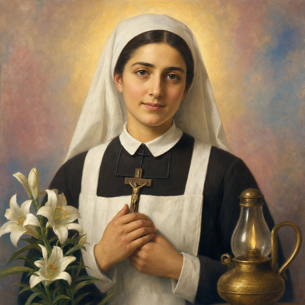 Portrait of St. Maria Bertilla Boscardin