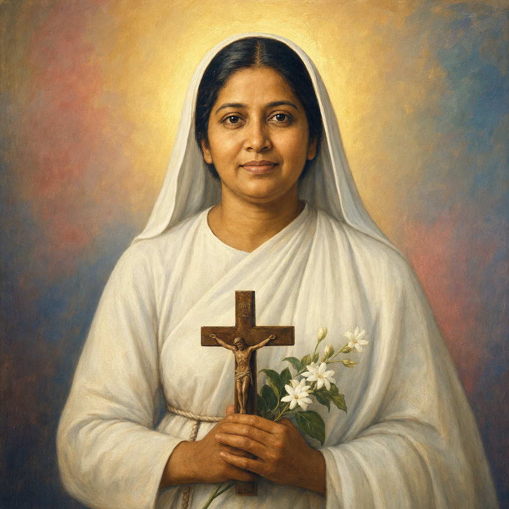Portrait of St. Mariam Thresia Mankidiyan
