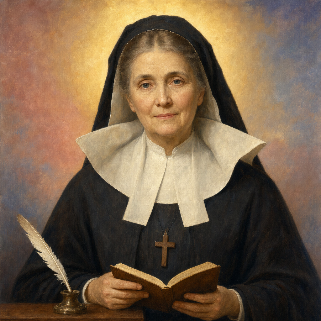 Portrait of St. Marie of the Incarnation