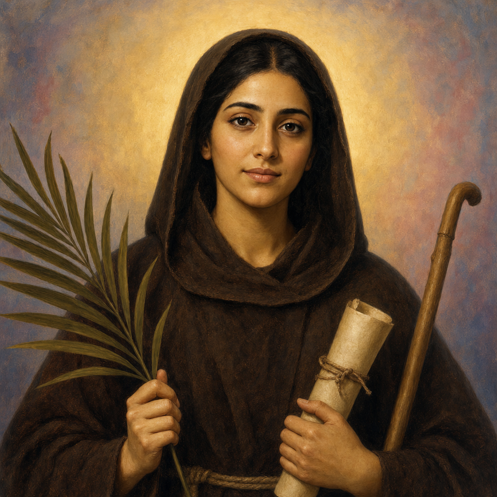 Portrait of St. Marina the Monk