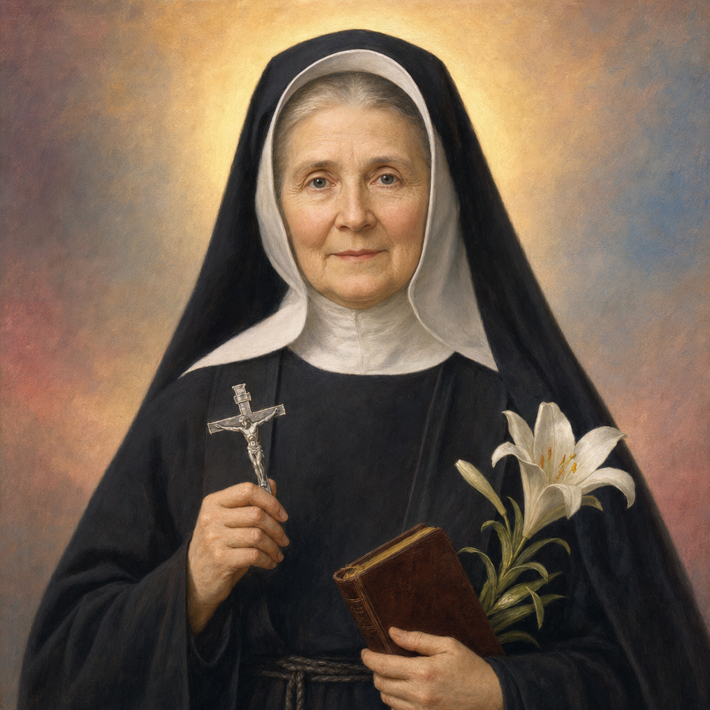 Portrait of St. Mary Euphrasia Pelletier