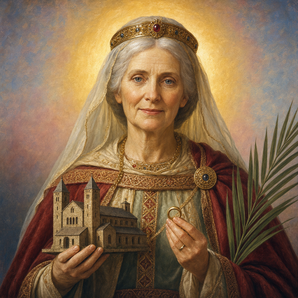 Portrait of St. Mathilda of Ringelheim