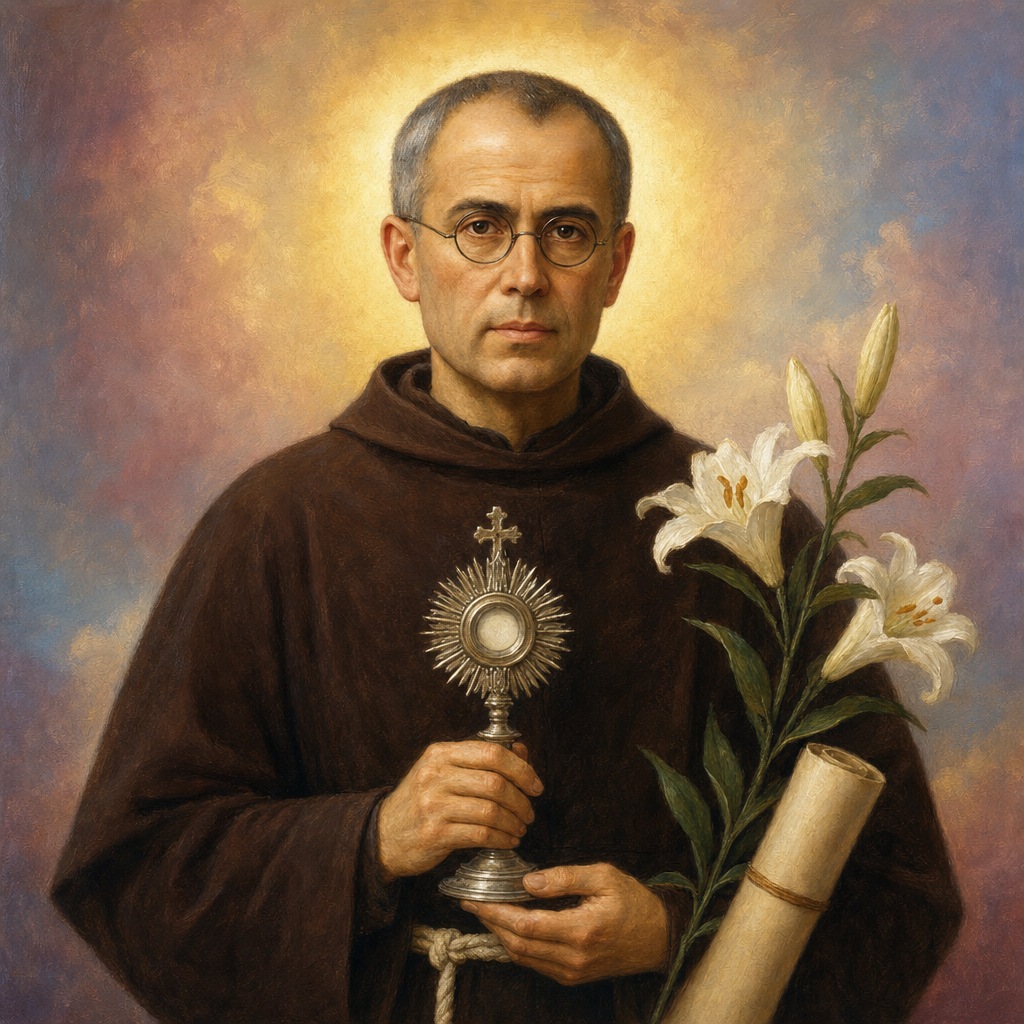 Portrait of St. Maximilian Kolbe