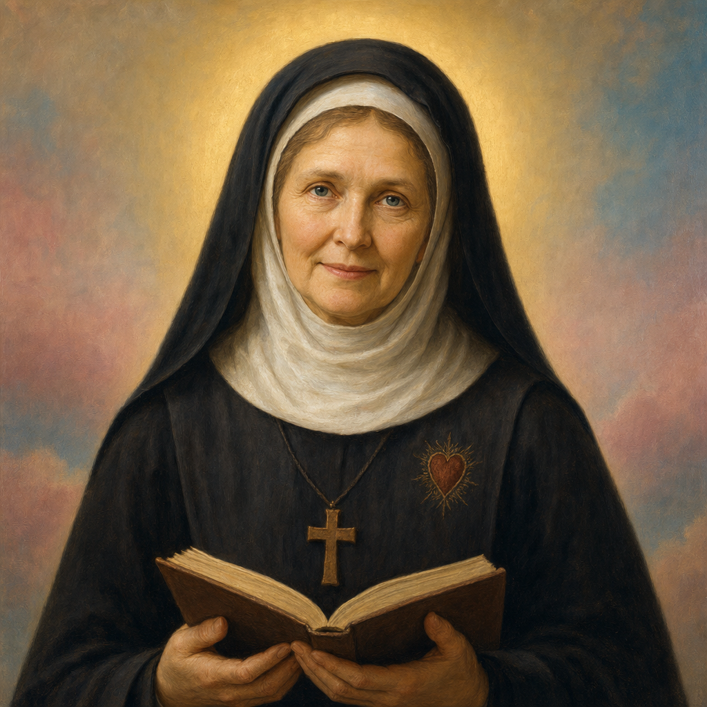 Portrait of St. Mechtilde