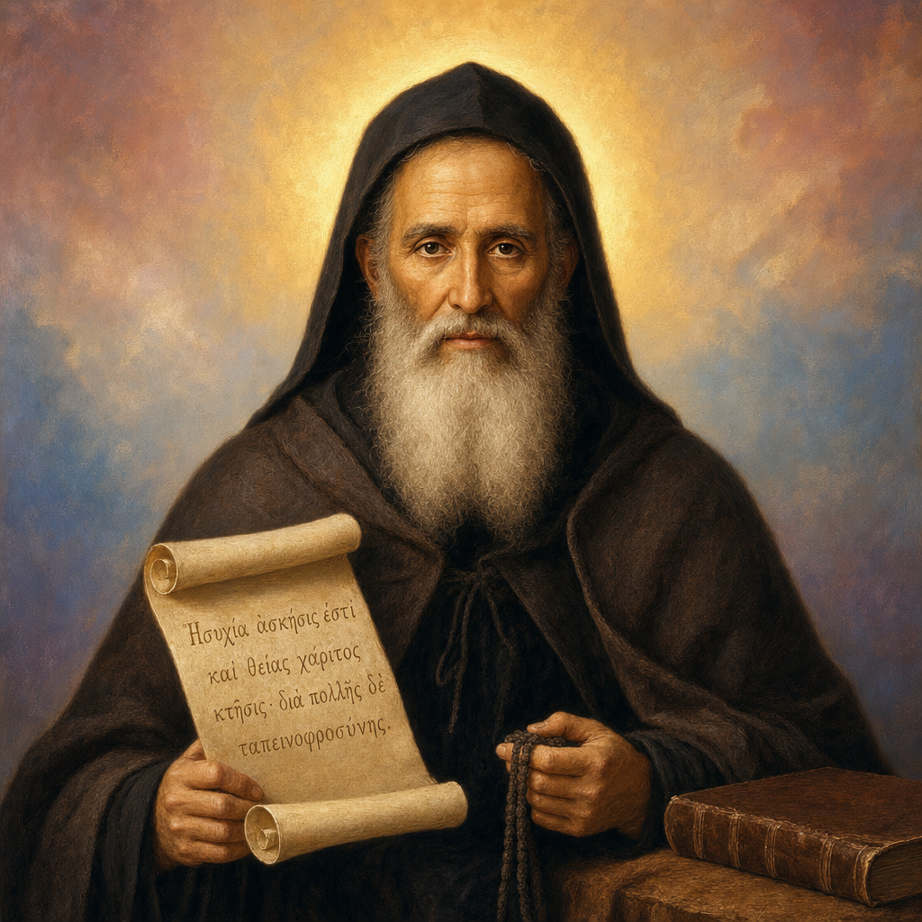 Portrait of St. Nilus the Elder