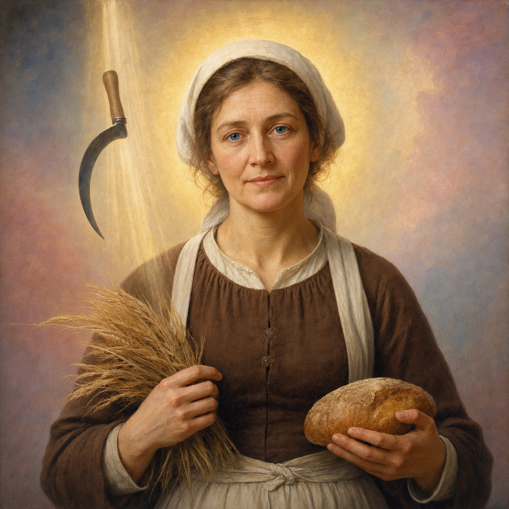 Portrait of St. Notburga
